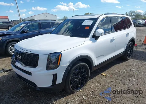2022 Kia Telluride Ex z USA, uszkodzony, nr VIN 5XYP3DHC8NG322205